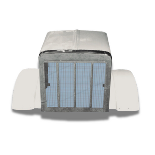 COFRE PETERBILT 379 PARRILLA DE ALUMINIO