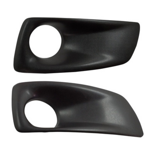 BISEL DE FARO NEBLINERO PARA KENWORTH T-660 IZQUIERDO COLOR NEGRO