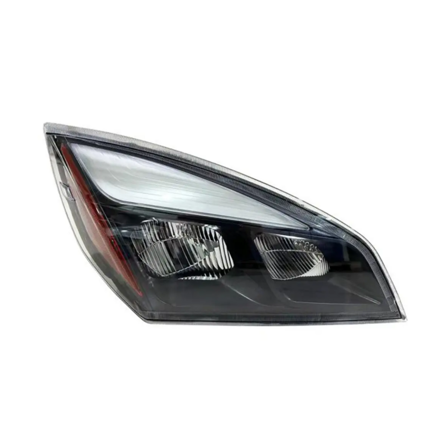 Faro Derecho LED con Fondo Negro para Freightliner Cascadia Evo