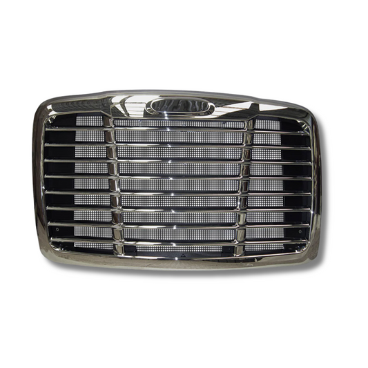PARRILLA PARA FREIGHTLINER COLUMBIA CON MOSQUITERO CROMADO